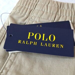 Polo by Ralph Lauren Tan Mens Stretch Classic Shorts with Classic Design XL.
